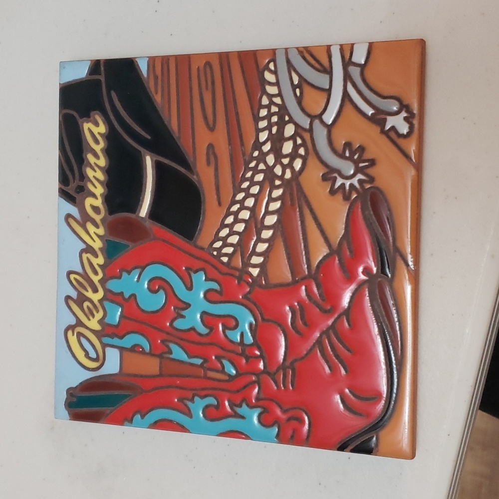 Hand n hand oklahoma tile